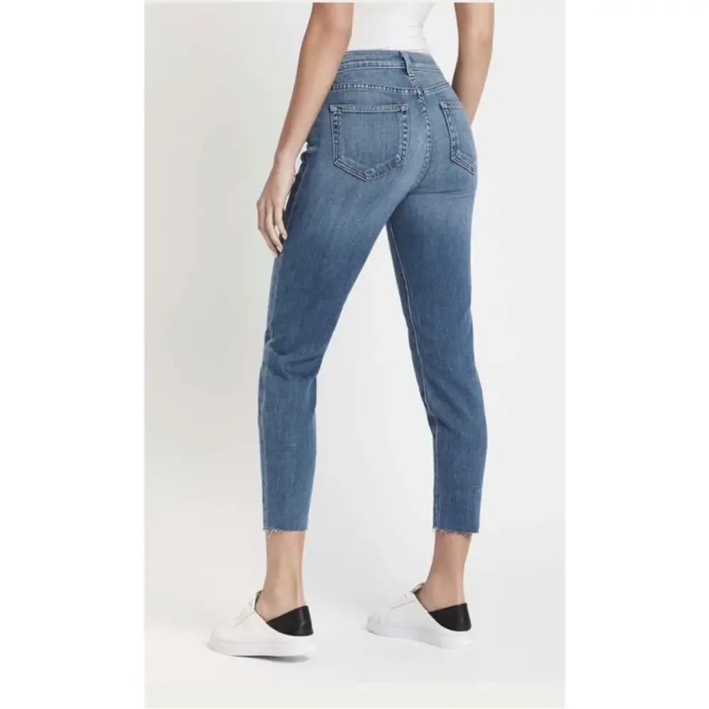 L’agence El Matador French Slim Fit Raw Hem Ankle Skinny Jean 26